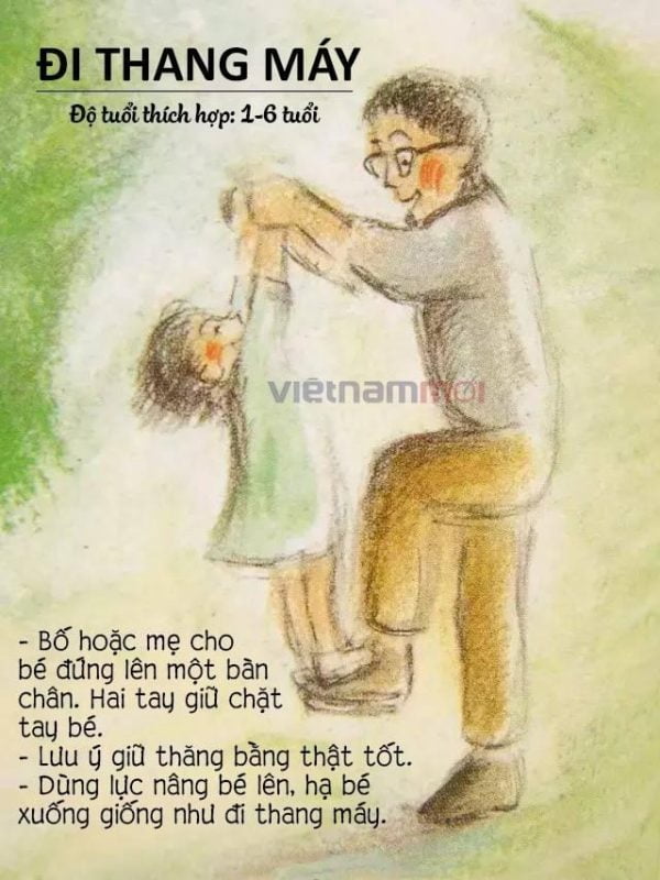 8 trò chơi với con không cần đồ chơi cực hấp dẫn 8 trò chơi với con không cần dụng cụ