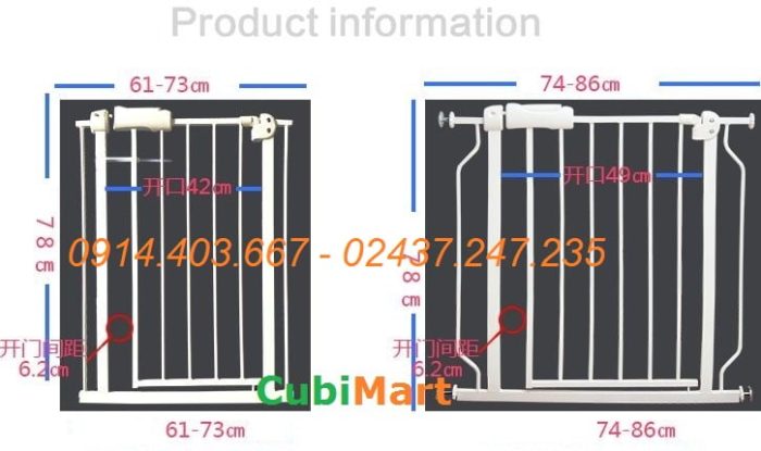 Chắn cửa không khoan Umoo 516