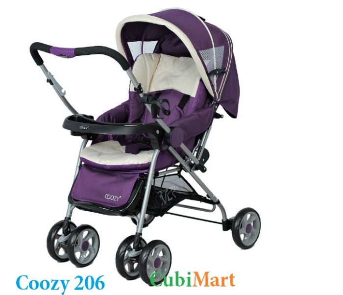 Xe đẩy trẻ em Coozy amory 206 - Xe đẩy hai chiều cho bé