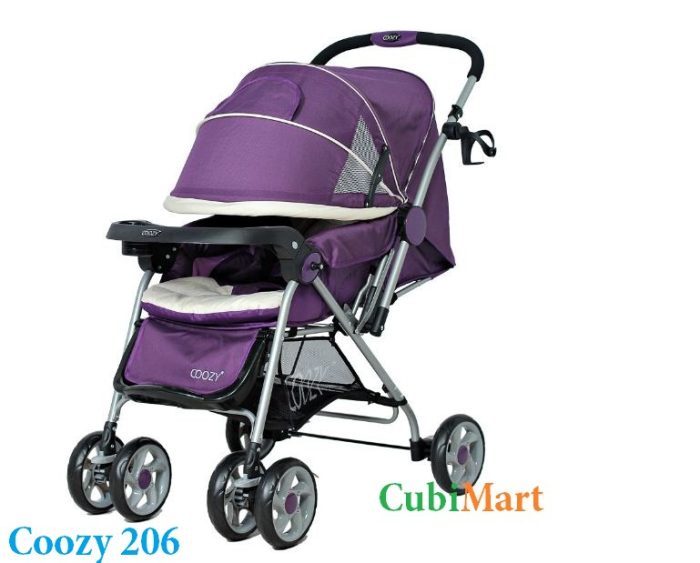 Xe đẩy trẻ em Coozy amory 206 - Xe đẩy hai chiều cho bé