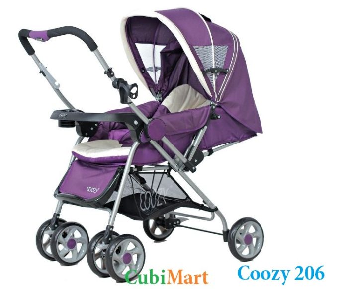 Xe đẩy trẻ em Coozy amory 206 - Xe đẩy hai chiều cho bé