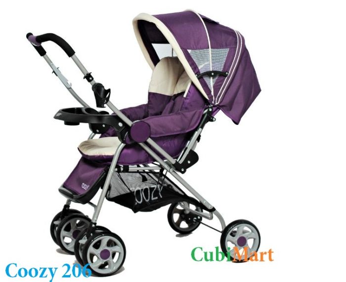 Xe đẩy trẻ em Coozy amory 206 - Xe đẩy hai chiều cho bé