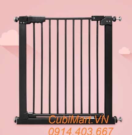 chắn cửa 818 màu đen không cần khoan đục