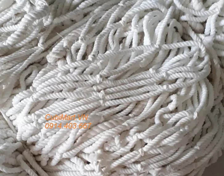 Lưới che cầu thang sợi trắng xốp Lưới cầu thang sợi trắng xốp