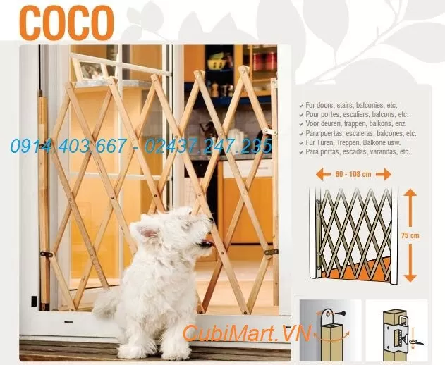 Chặn cửa thú cưng coco Chặn cửa thú cưng coco